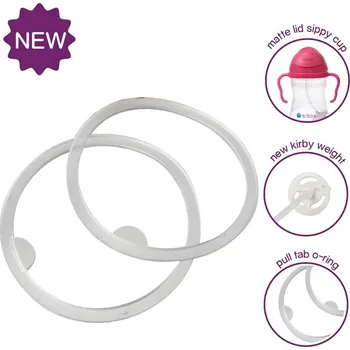 dětská jídelní sada Náhradní těsnění pro hrneček s brčkem, B.box