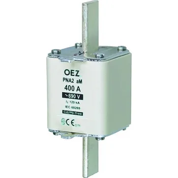 pojistka OEZ:40405 (PNA2 400A aM) PNA2 400A aM Pojistka nožová 400A aM velikost 2, OEZ