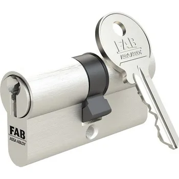 Vložka do dveří ASSA ABLOY Vložka cylindrická stavební FAB 1.00/DNm 50+50 Rozměr: 50+50mm