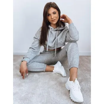 Dámské oblečení Dámská tepláková souprava SERINE světle šedá