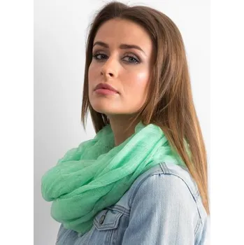 Šátek Dámský šátek s kovovými nitěmi EDWARD světle zelený