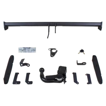 Tažné zařízení GDW tažné zařízení Odnímatelné včetně TowTec elektropřípojky 7pólové univerzální - SEAT LEON