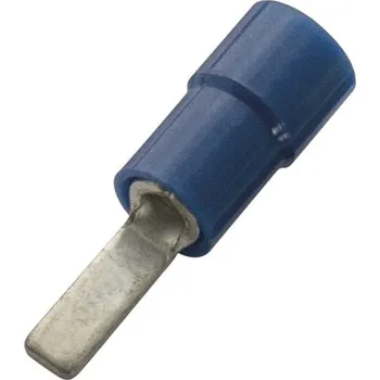 Kabelové oko 260332 Kolík lisovací Cu s PVC izolací 1,5 - 2,5 mm2, modrá, Haupa
