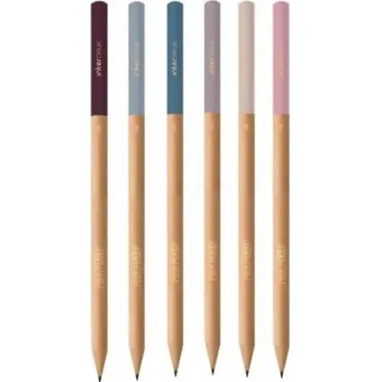 Mikrotužka Paper Design Tužka HB Satin Gold kulatá