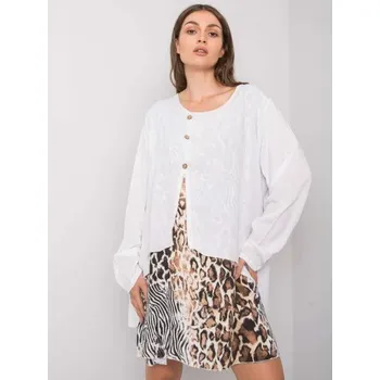 Dámské šaty Dámské šaty volné GRACILYN bílé