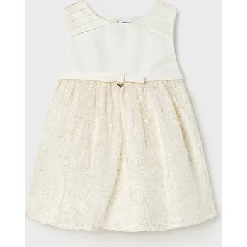 Kojenecké šaty Mayoral šaty sváteční 1947 smetanové Rozměr: 18 měsíců, 86 cm