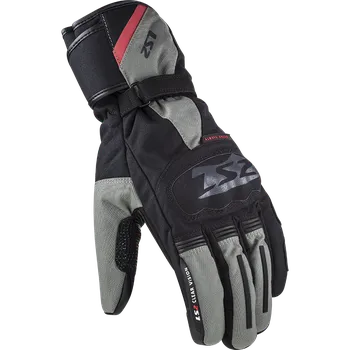 Moto rukavice LS2 SNOW MAN GLOVES BLACK GREY