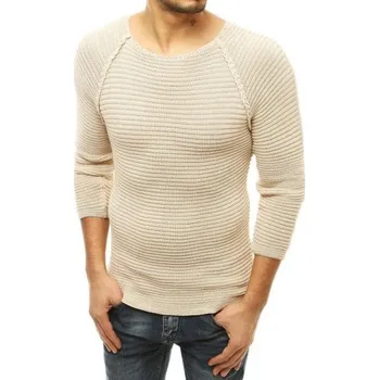 Pánský svetr Pánský tílko svetr béžová