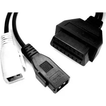 Autodiagnostika Redukce z OBD konektoru na 2x2 PIN pro starší VW Audi Seat Škoda