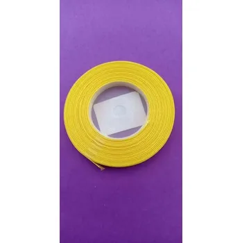 Stuha Saténová stuha žlutá 6mm x 32m