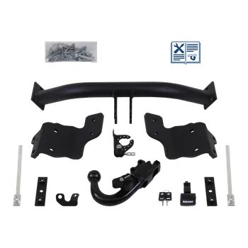 Tažné zařízení Brink tažné zařízení Odnímatelné včetně TowTec elektropřípojky 7pólové typová - FIAT FREEMONT