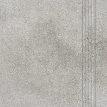 Obklad Form, DCP3B696, schodovka, 33 x 33 cm, šedá