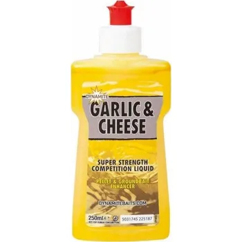 Návnadové aroma Dynamite Baits Liquid XL Garlic &amp; Cheese 250ml