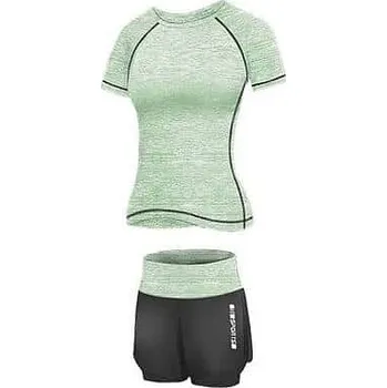 Merco Runner Short 2W fitness set zelená Velikost oblečení: XXL