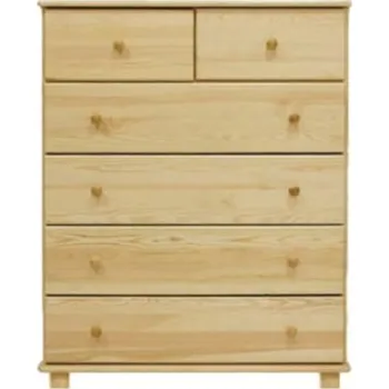 Komoda ImportWorld Komoda Zdislava - v122 x š100 x h47 cm (Barva dřeva: Borovice)