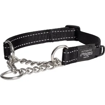 Obojek pro psa Rogz Utility Control Chain obojek černý vel. L