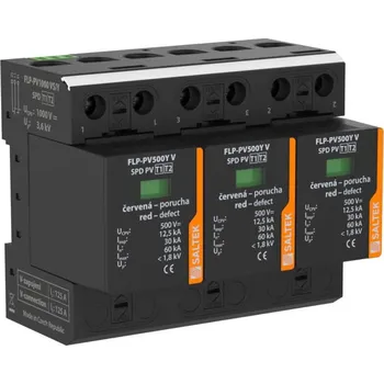 Jistič A04058 FLP-PV1000 VS/Y Svodič bleskových proudů pro fotovoltaické aplikace, SALTEK s.r.o.