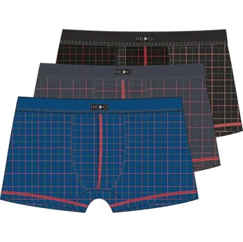 Boxerky Boxerky Redo Pattern L-2XL směs barev XXL