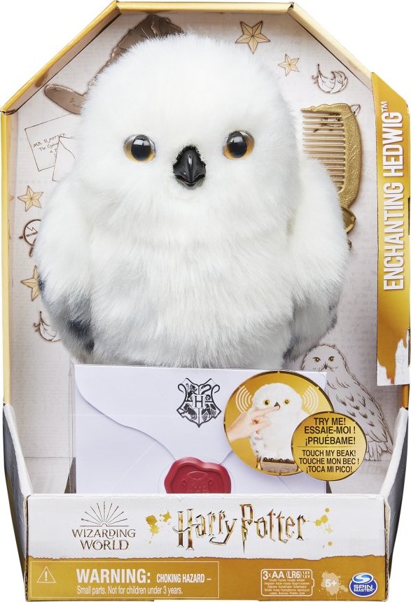 Spin Master HARRY POTTER INTERAKTIVNÍ SOVA HEDVIKA