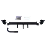 AUTO-HAK tažné zařízení pevné včetně TowTec elektropřípojky 7pólové univerzální - CHEVROLET AVEO / KALOS Šikmá zadní část