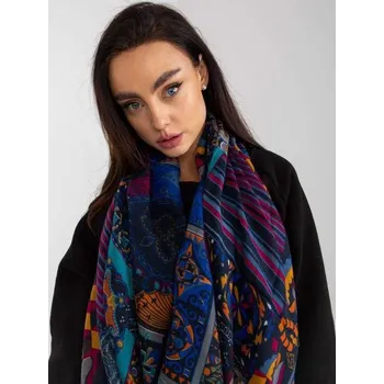 Šála Dámská šála s potiskem EDEN námořnicky modrá