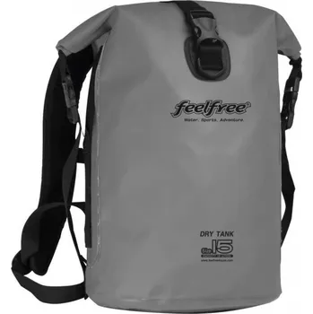 Sportovní batoh Batoh voděodolný DRY TANK (15L), FeelFree Šedá