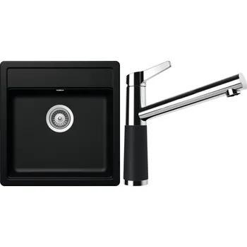 Granitový dřez Set Schock S11-4 (dřez Mono N-100S Magma + baterie SC-510 Magma)