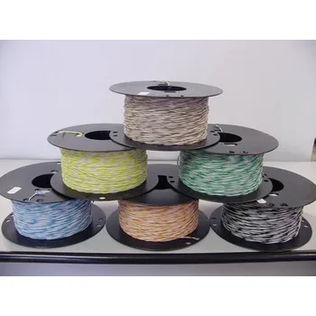 elektrický kabel OEM Cross conect 1P 0,5 mm ranžír BÍLÁ / ŽLUTÁ