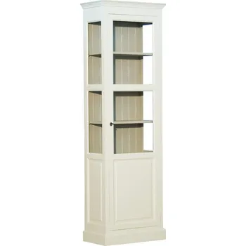 Knihovna Vitrína D449 Patina povrchu: Bez patiny, Barva povrchu nábytku: Peau d´ane