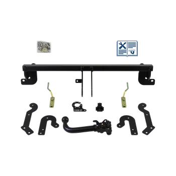 Tažné zařízení AUTO-HAK tažné zařízení Odnímatelné včetně TowTec elektropřípojky 7pólové univerzální - FIAT DOBLO valník/podvozek