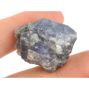 Přírodní kámen Tanzanit surový krystal Tanzánie 18,9g