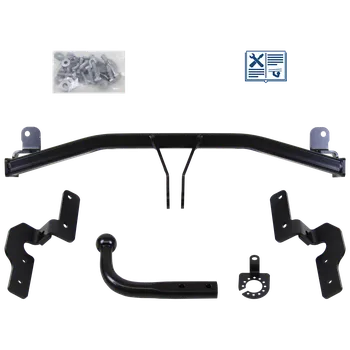 Tažné zařízení Oris tažné zařízení pevné včetně TowTec elektropřípojky 7pólové typová - OPEL CROSSLAND X / CROSSLAND