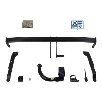 Tažné zařízení AUTO-HAK tažné zařízení Odnímatelné včetně TowTec elektropřípojky 7pólové univerzální - RENAULT MEGANE II