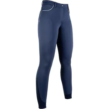 Jezdecké kalhoty HKM Rajtky Equilibrio HKM, s gripem, dámské, deep blue 44