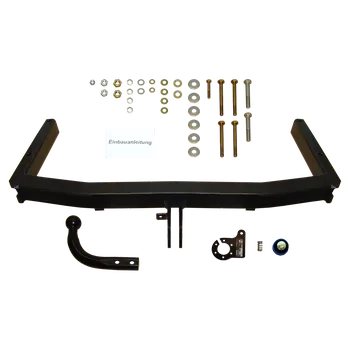 Tažné zařízení AUTO-HAK tažné zařízení pevné včetně TowTec elektropřípojky 7pólové univerzální - AUDI A4 B7 Kabriolet