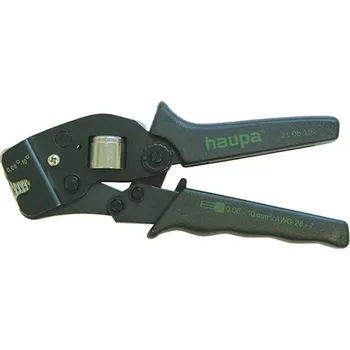 Kleště 210819 Kleště lisovací na dutinky 0,08 - 10 mm2, Haupa