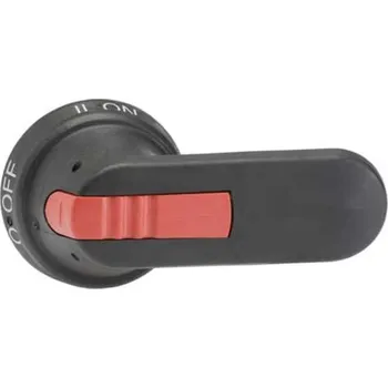 Jistič 1SCA022779R2140 OHB95J12E311 Pistolová rukojeť pro prodloužené ovládání, 95mm, pro přepínač OT315…400, uzam., černá, ABB