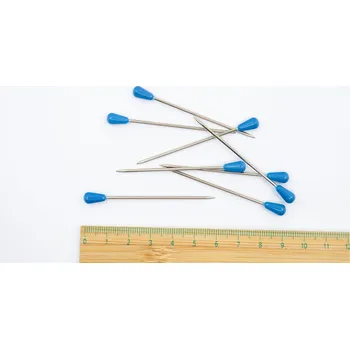 Špendlíky čalounické 1,4x62mm 100ks modré