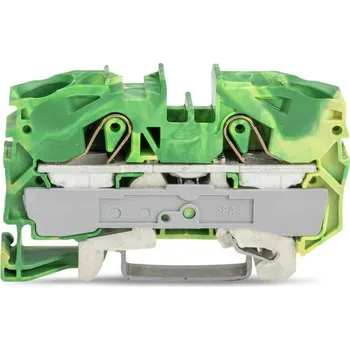 2016-1207 Svorka řadová 16, zeleno-žlutá, Wago