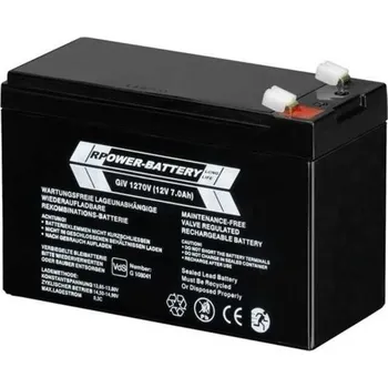 GHV9240001V0011 SAK7 Uzavřená olověná baterie,12VDC, 7Ah, ABB KNX