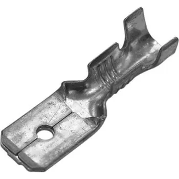 Kabelové oko 280115 Kolík mosazný cínovaný s jazýčkem 1 - 2,5 mm2, 6,3 x 0,8, Haupa