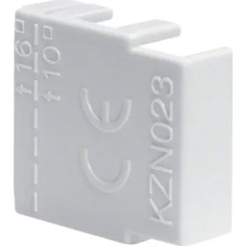 modulární přístroj a rozvaděč KZN023 Ukončení hřebenových přípojnic 2 a 3pól., Hager