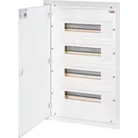 001101214 ERP18-4 Rozvodnice pod omítku, plechová dvířka, IP40, 4ř. x 18M, ETI