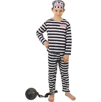 Karnevalový kostým Rappa Dětský kostým vězeň e-obal S