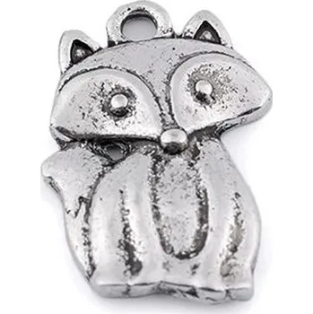 Přívěsek, 14x21 mm, liška