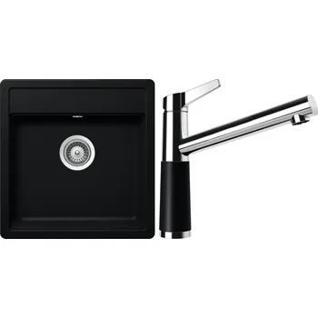 Granitový dřez Set Schock S11-4 (dřez Mono N-100S Puro + baterie SC-510 Puro)