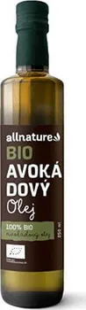 Rostlinný olej Allnature Avokádový olej BIO 250 ml