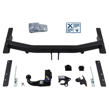 Tažné zařízení GDW tažné zařízení Odnímatelné včetně TowTec elektropřípojky 7pólové univerzální - SSANGYONG REXTON W / REXTON