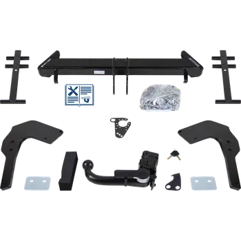 Tažné zařízení GDW tažné zařízení Odnímatelné včetně TowTec elektropřípojky 7pólové typová - SSANGYONG REXTON
