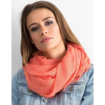 Dámský šátek s metalickou nití JEROME korálový